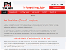 Tablet Screenshot of futurehomespa.com